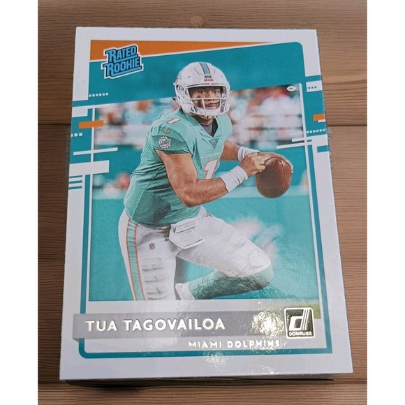 Panini Other - Tua Tagovailoa 2020 Panini Donruss Rated Rookie RC #302 Miami Dolphins Football